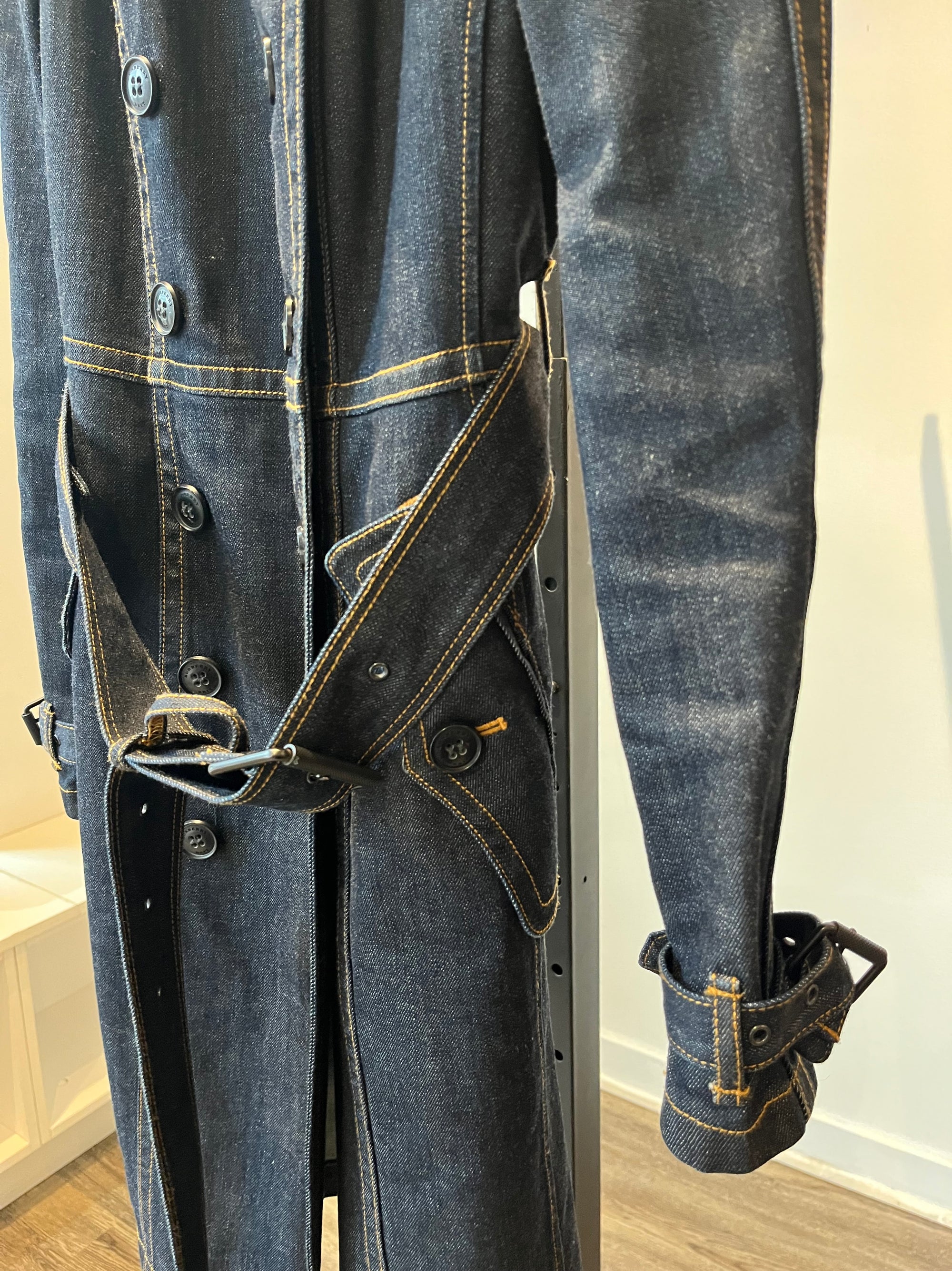 Burberry Brit denim trench coat, 10