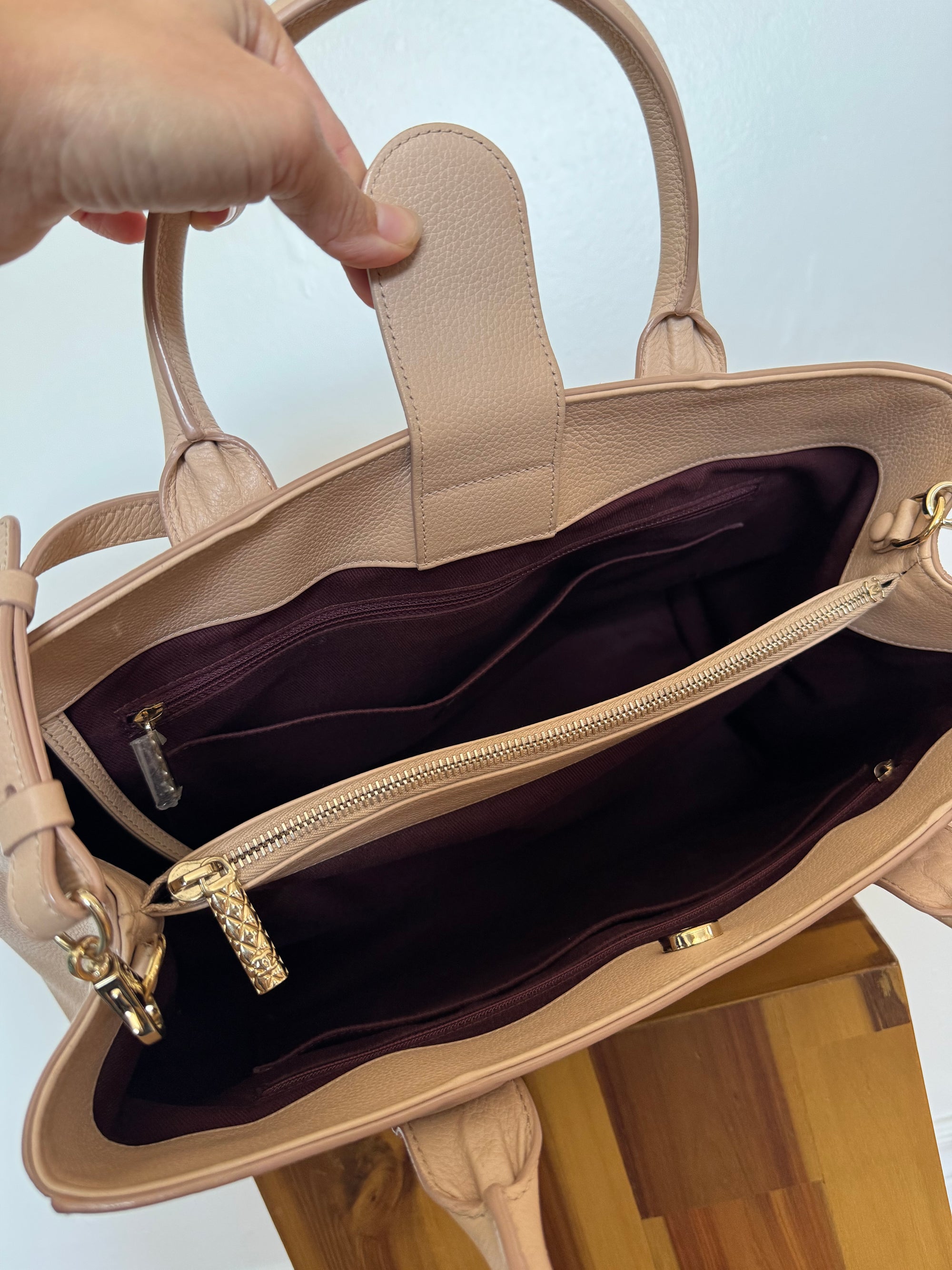 Chanel Neo Executive Tote Bag, Beige