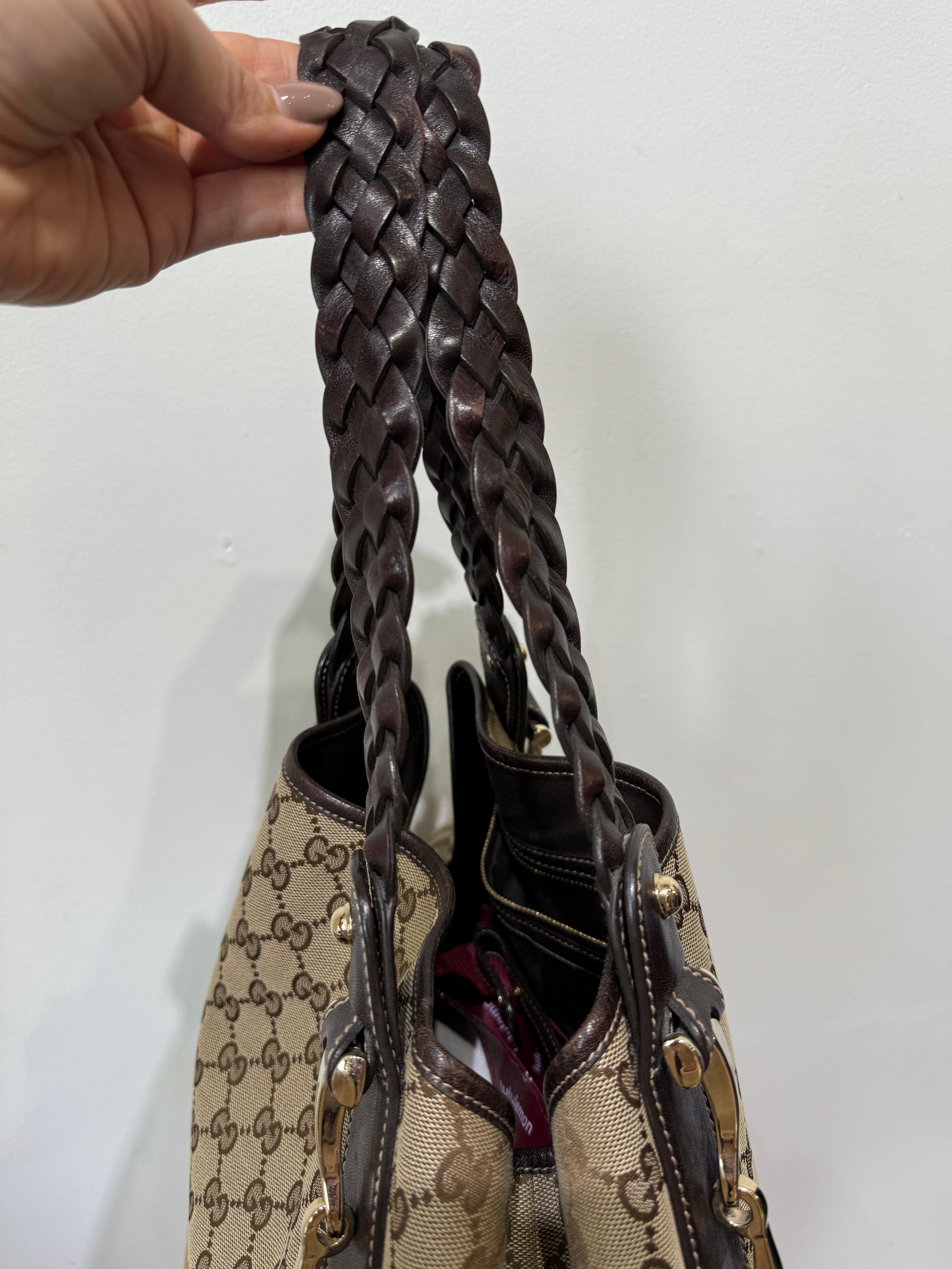 Gucci Pelham Shoulder Bag Brown