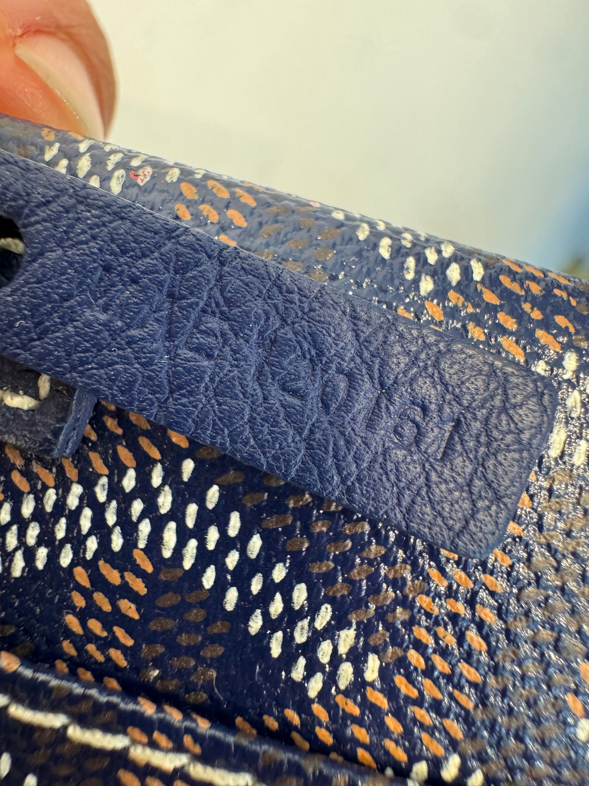 Goyard Saint Louis Tote Bag,  Navy, PM