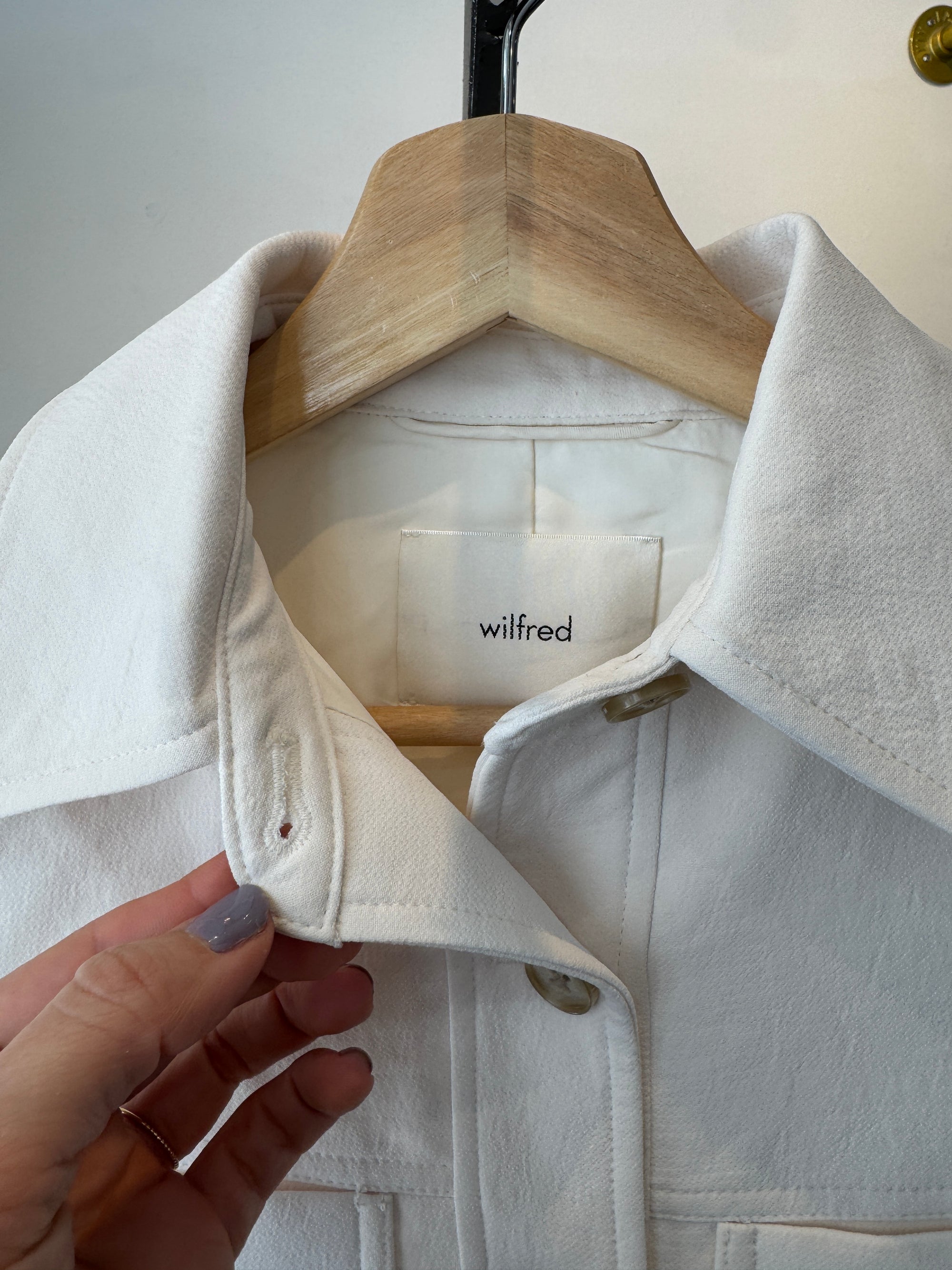 Wilfred Little Cropped Jacket, Light birch, 2XS