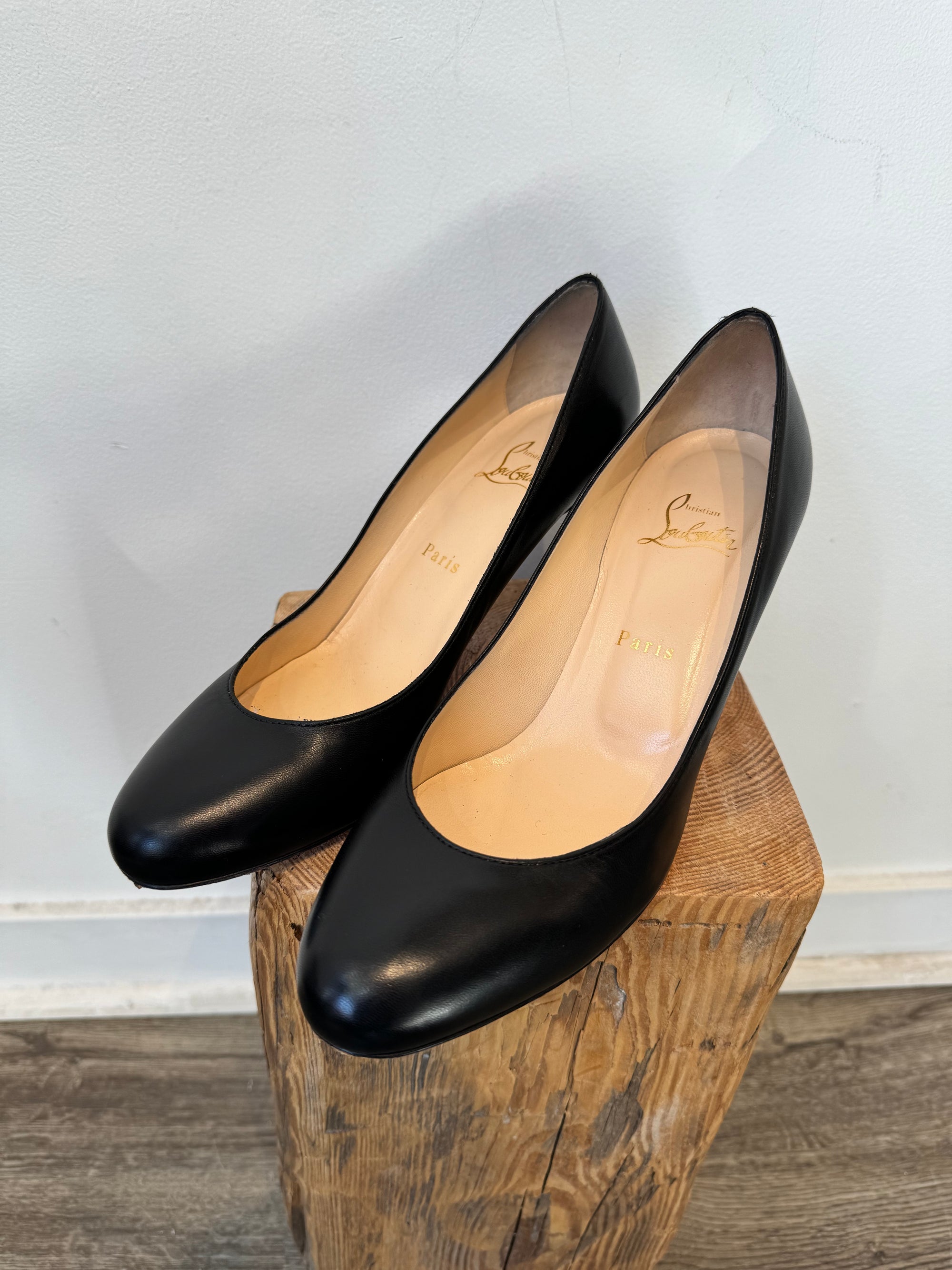 Christian Louboutin Simple Pumps 75mm Black, 40