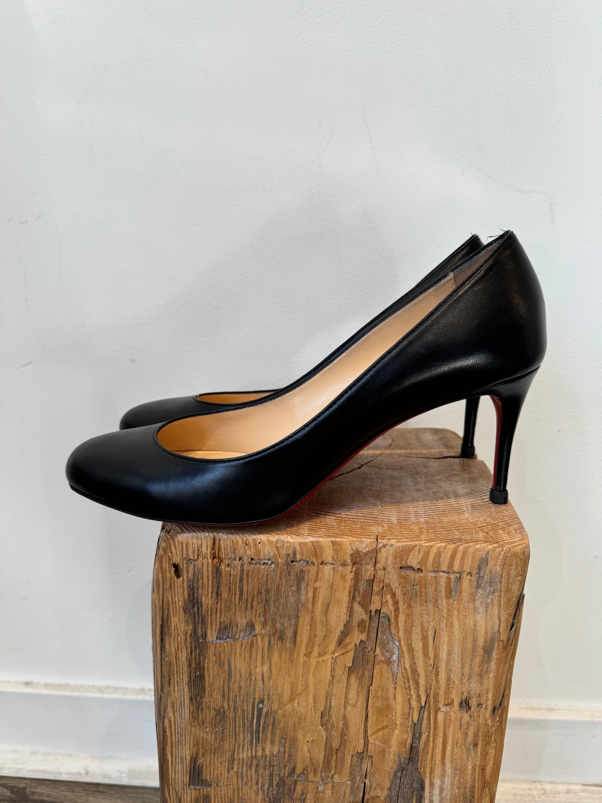 Christian Louboutin Simple Pumps 75mm Black, 40