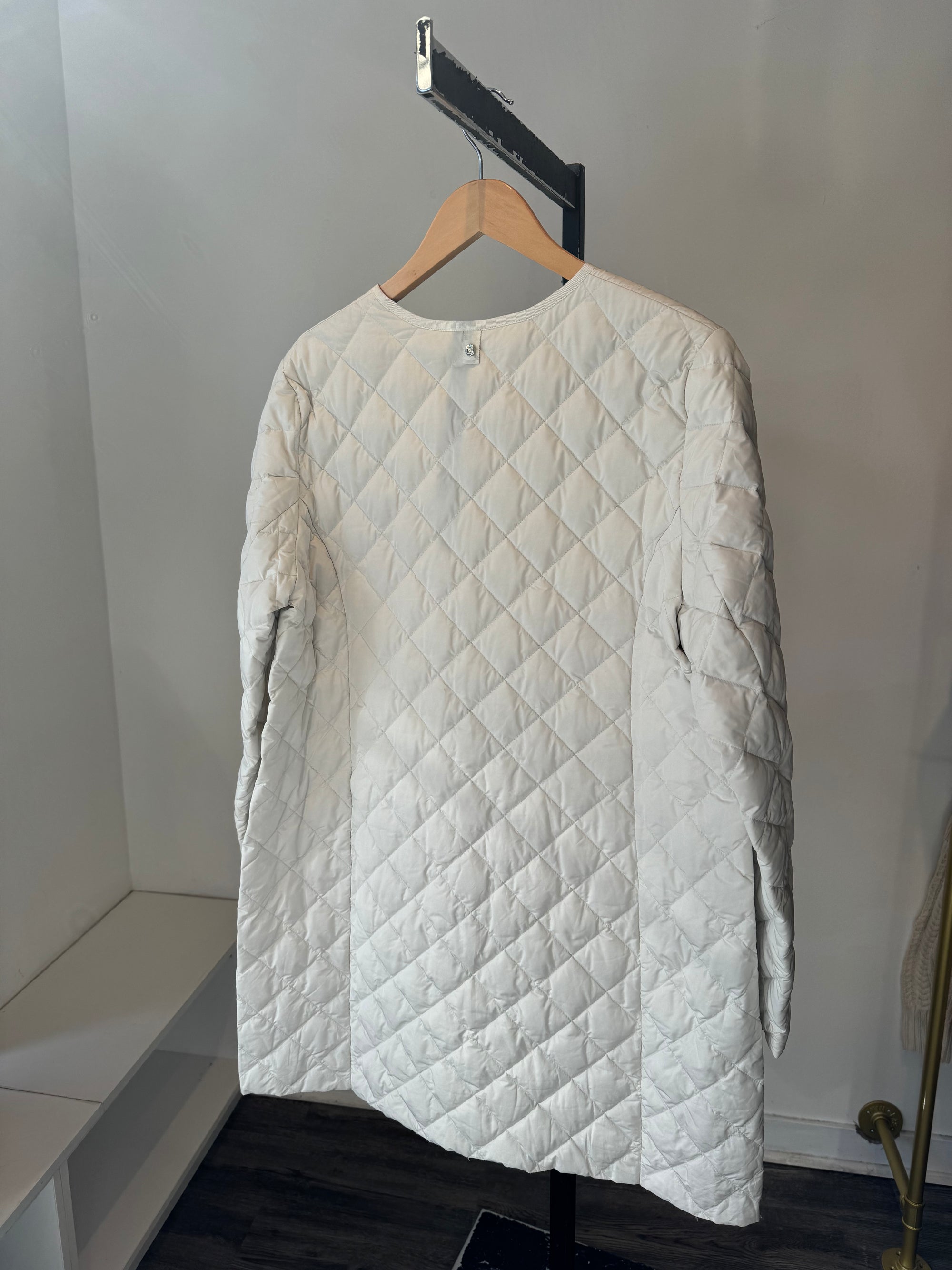 Sosken Studios quilted jacket, white