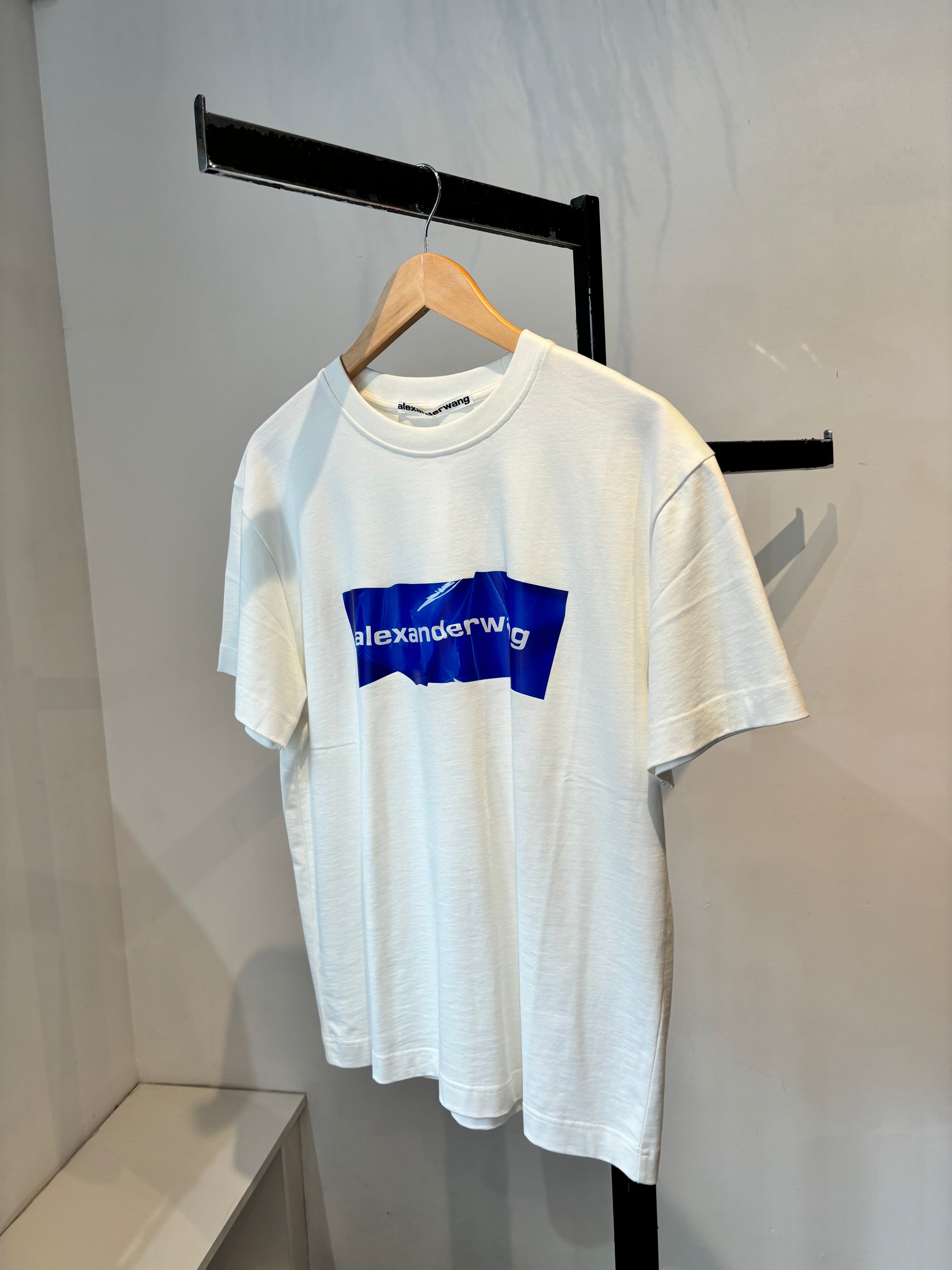 Alexander Wang, Logo Tee Shirt, Size Small