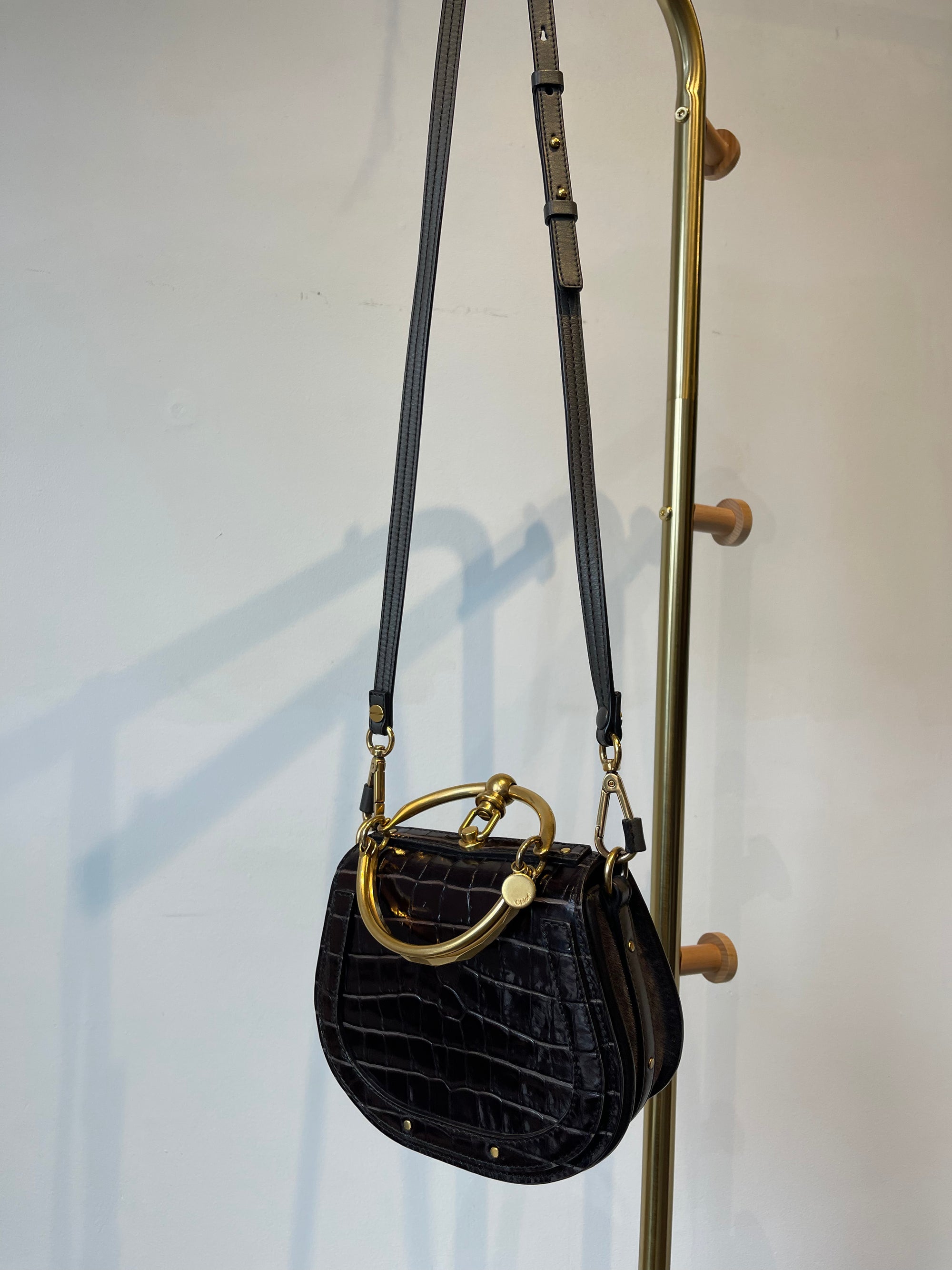 Chloe small nile bracelet bag shop