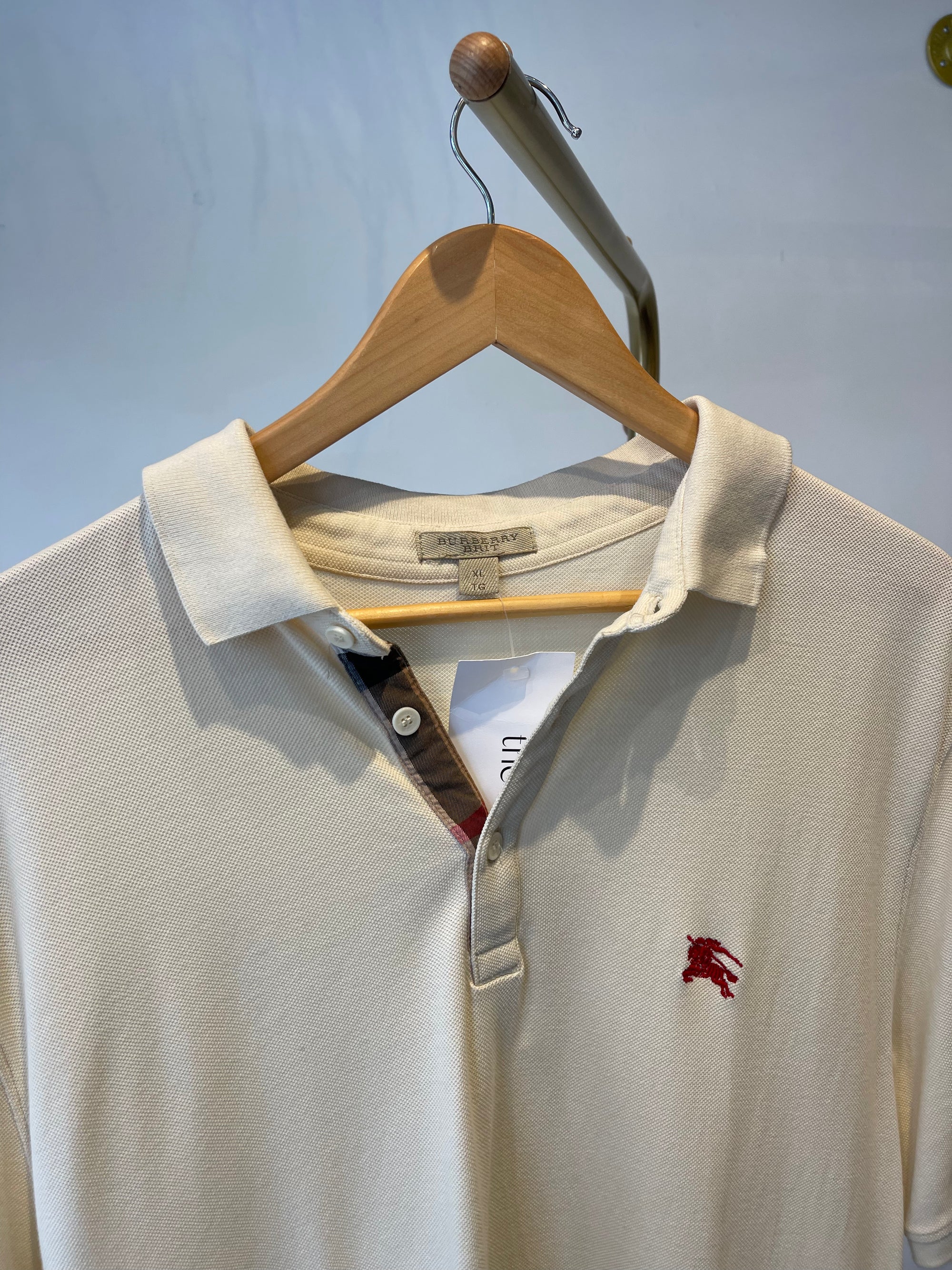 Burberry Brit Men s Polo Beige XL The Recollective