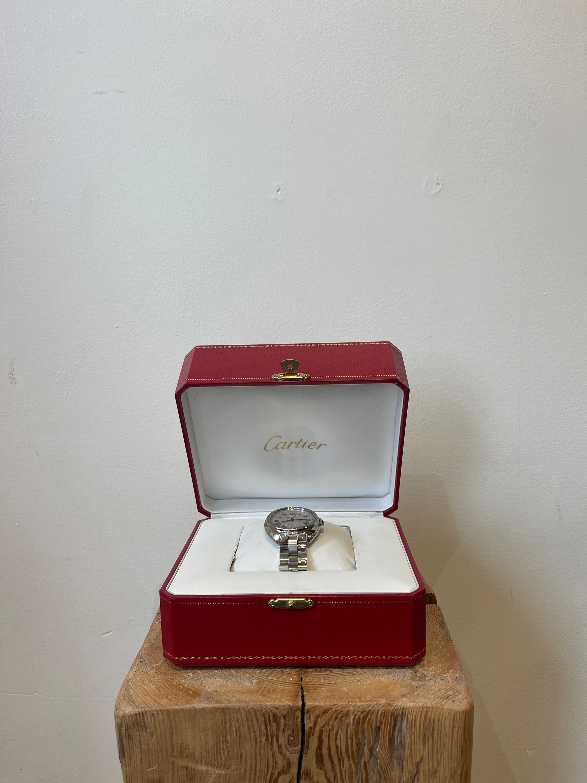 Cartier Cle de Cartier Watch in Silver, 35mm