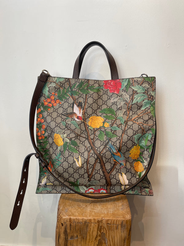 Gucci tian tote outlet bag