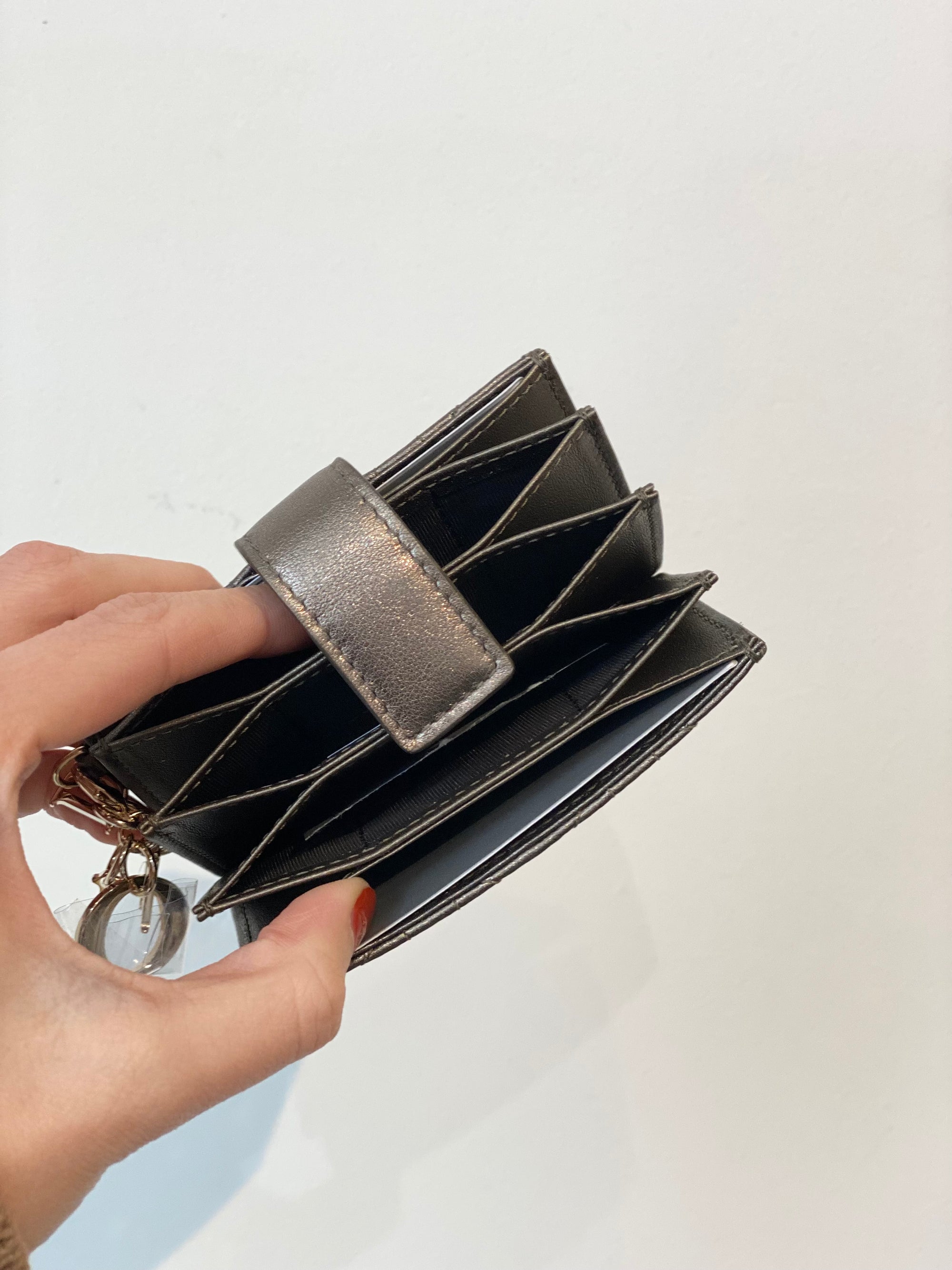 Dior accordion wallet Clearance