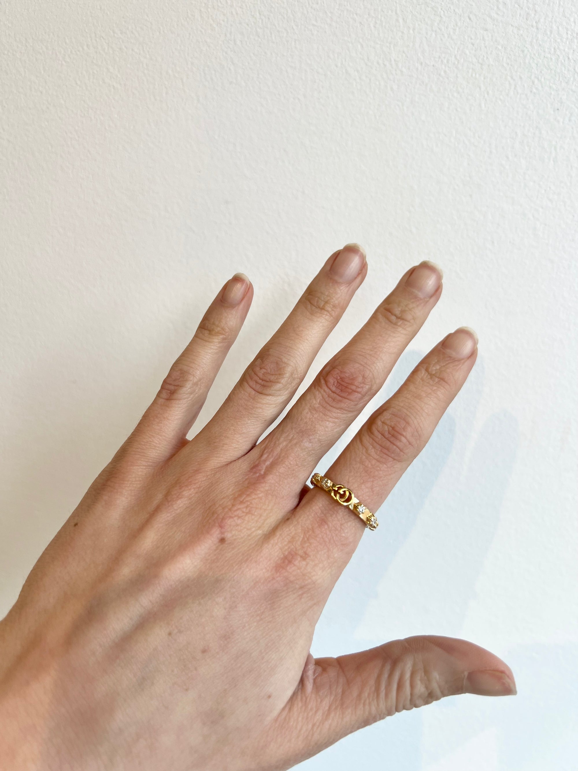5%OFF】 Gucci リング18k with diamonds size 4.5-5 リング - www