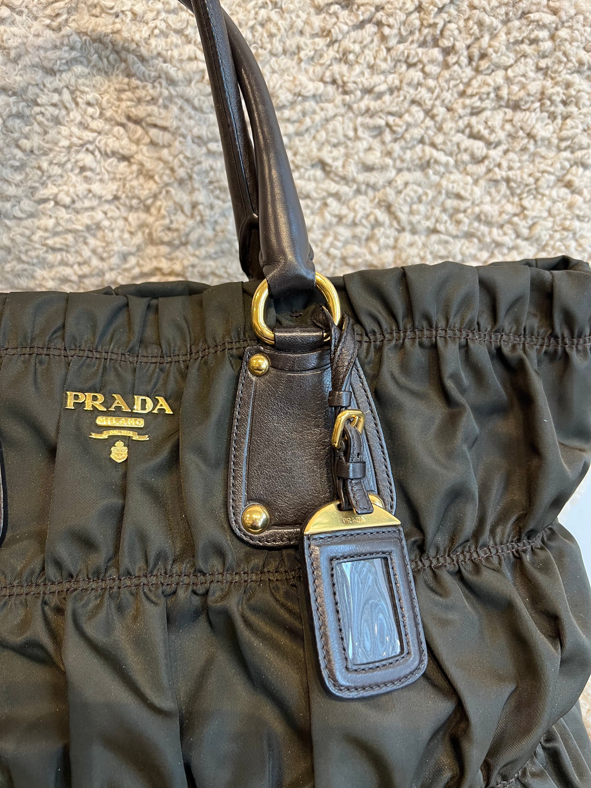 Prada Nylon Tessuto Tote Bag