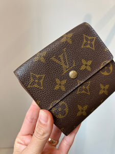 Joséphine cloth wallet Louis Vuitton Brown in Cloth - 16414590
