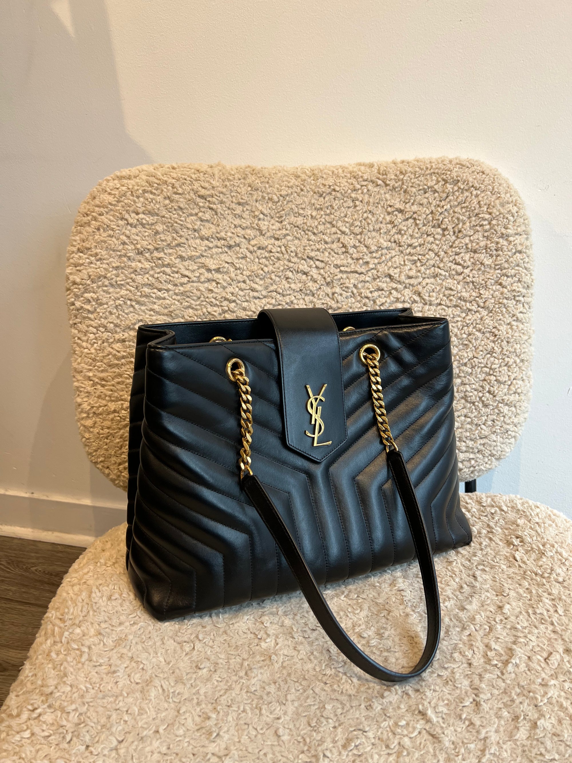 Ysl 2025 matelasse tote