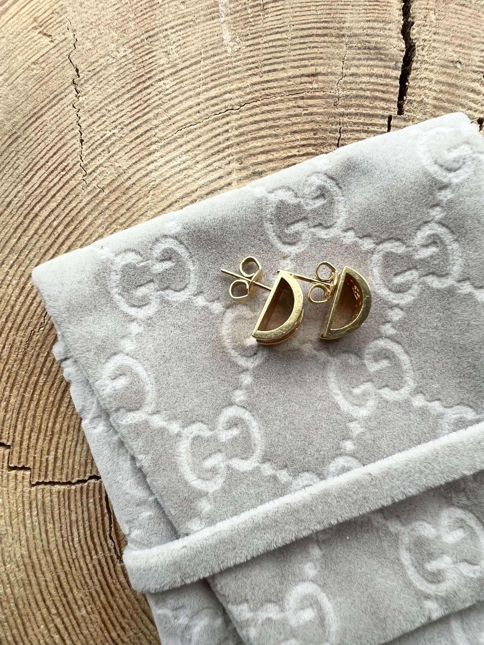 Gucci icon online twirl earrings