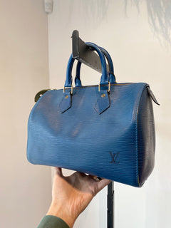 Louis Vuitton Speedy 25 Epi Leather Cognac