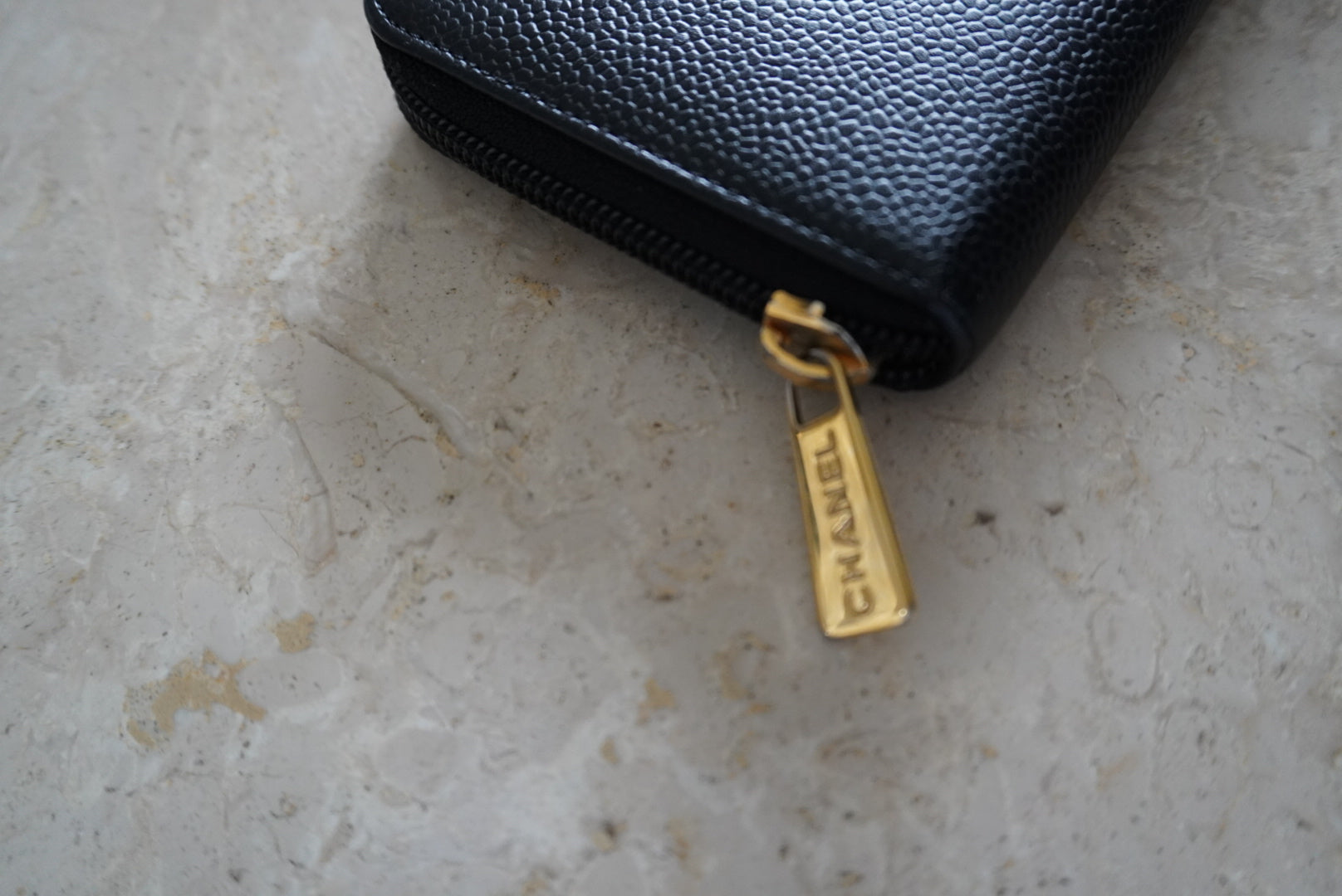 Chanel CC Timeless Zip Wallet