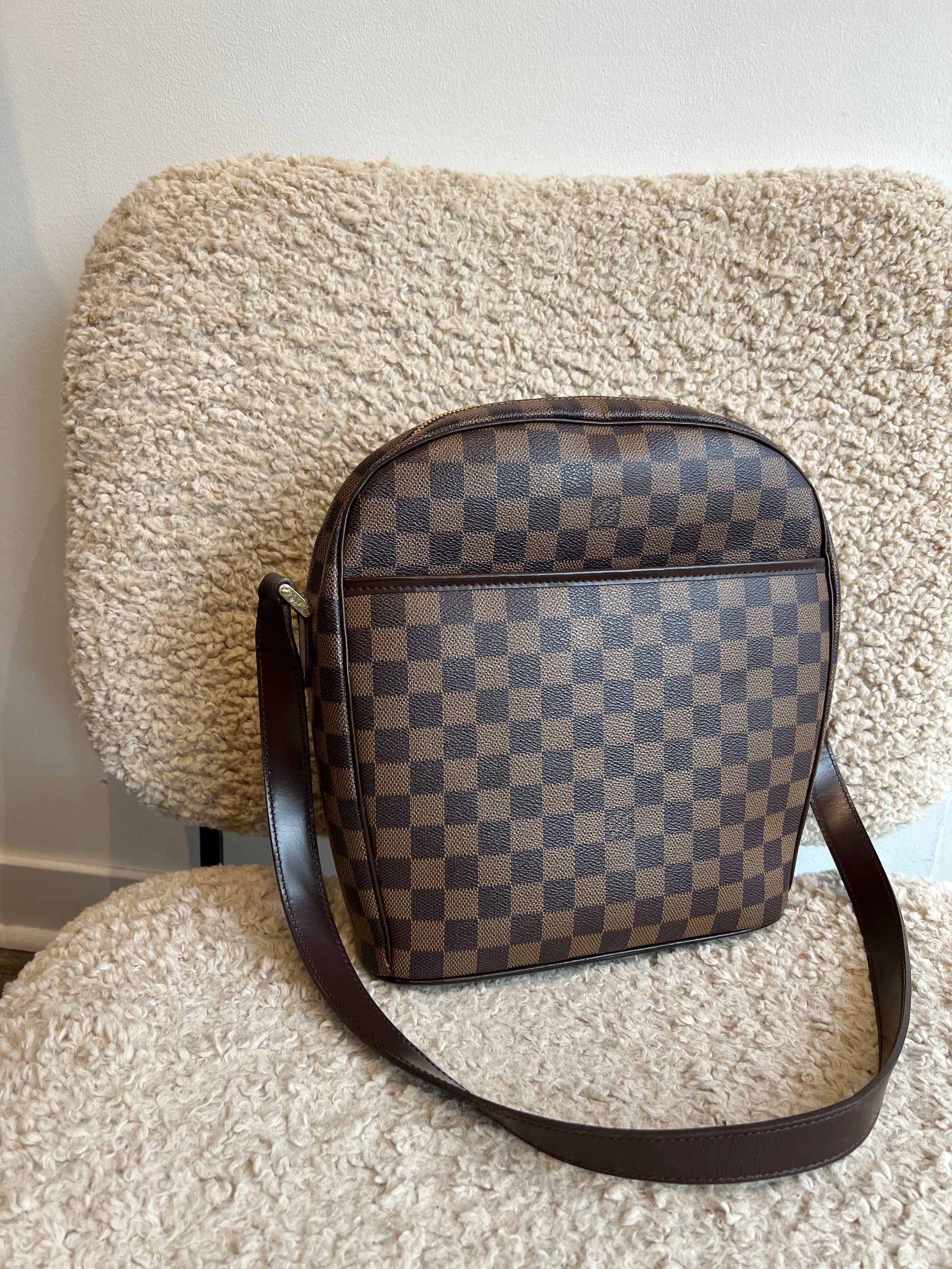 Louis Vuitton Damier Ipanema Crossbody Handbag